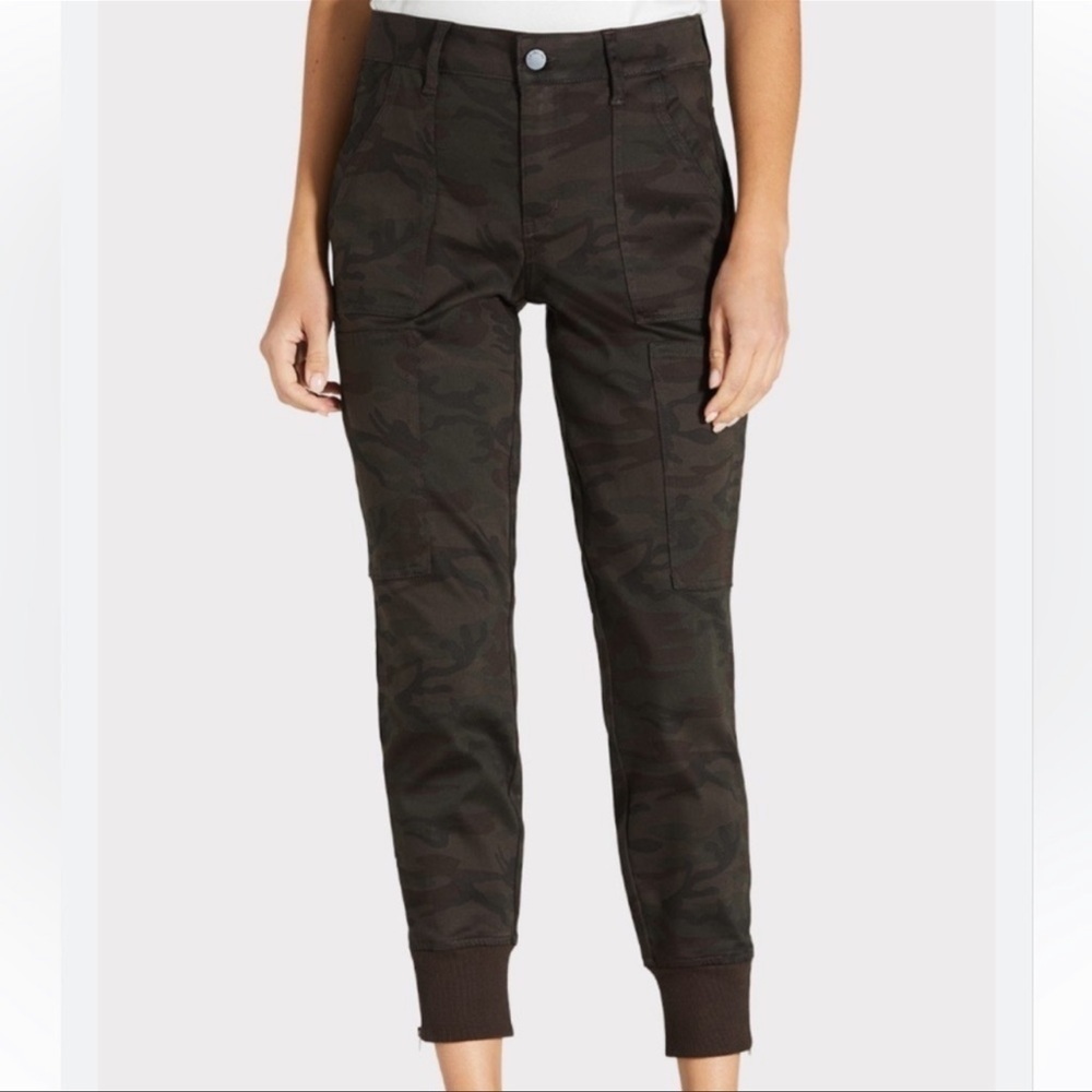 Anthropology Level 99 Julia Utility Midnight Camo Jogger eh